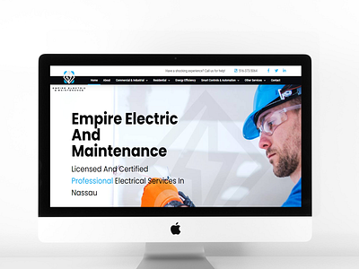 Empire electric design illustration webdesign webdevelopment