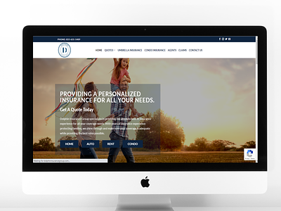 Dolphin Insurance Group design webdesign