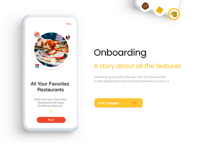 OnBoarding Screen UI