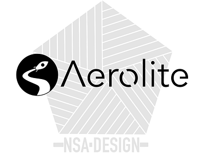 Aerolite Logo challenge designer drawing illustration logo modern procreate simple vector vectornator