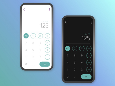 Calculator app calculator calculator app calculator ui dailyui design ui design