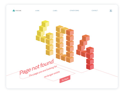 404 Web Page Error 404 404 error 404 error page 404 page colors dailyui design geometric art geometry page not found ui design