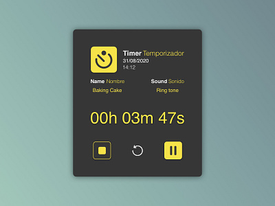 Countdown Timer countdown countdown timer countdowntimer counter dailyui dark mode dark theme dark ui design ui ui design