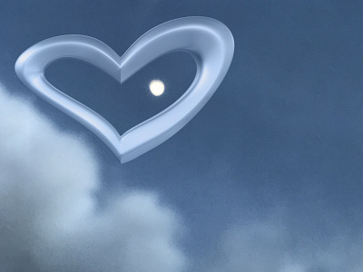 Heart in the sky