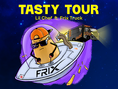 Tasty Tour branding design graphic design illustration logo vector