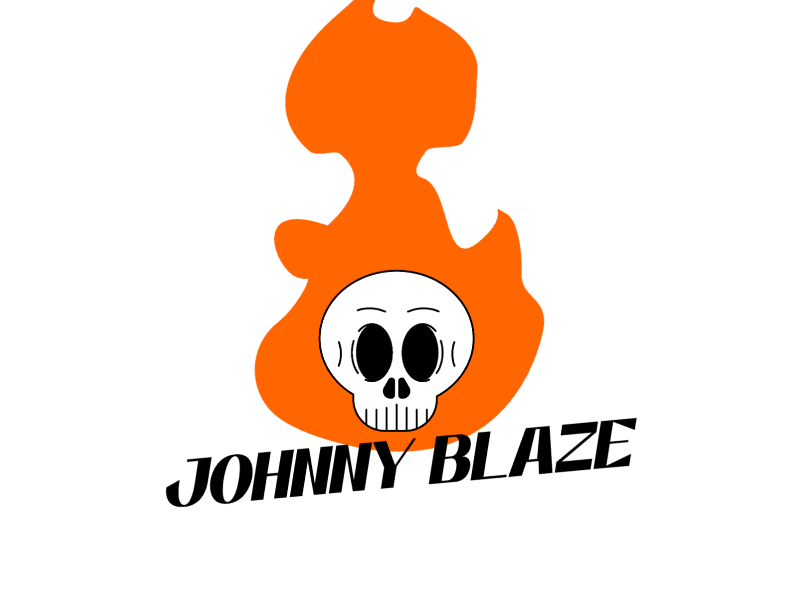 Johnny Blaze animation design graphic design illustration motion graphics typography vector