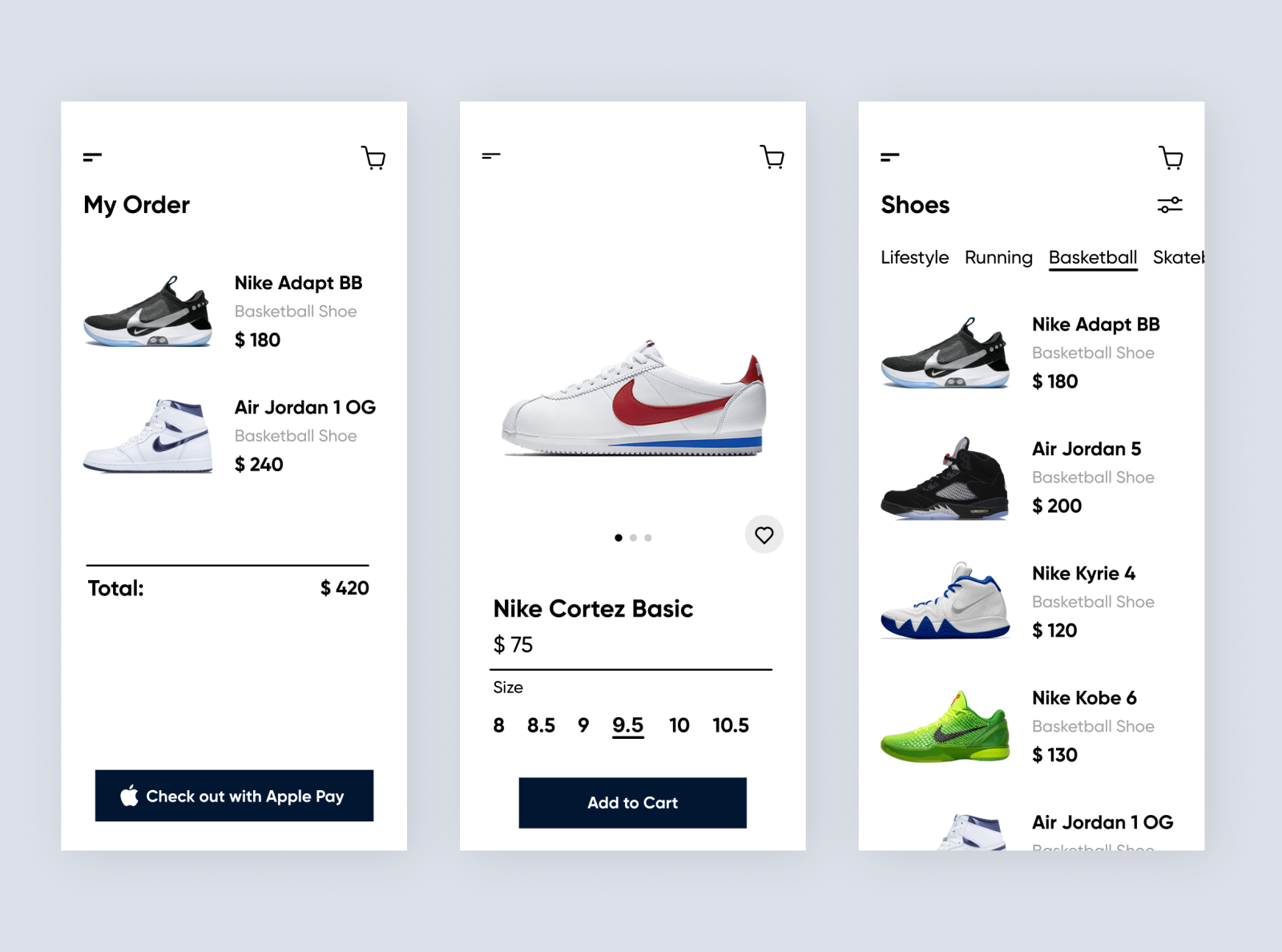 Sneaker store concept design by Kostiantyn Prin on Dribbble