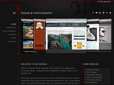 Portfolio V.4 - Live! portfolio re-design website