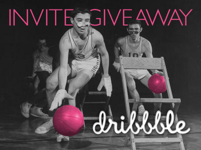 Double Dribbble Invite Giveaway dribbble giveaway invite