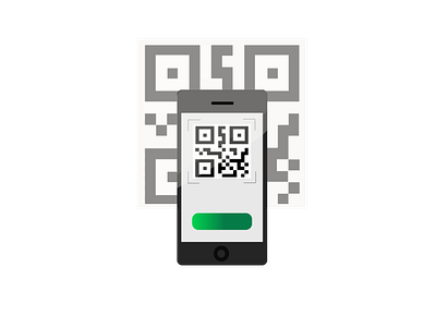 qr code art design icon illustration illustrator logo type vector website