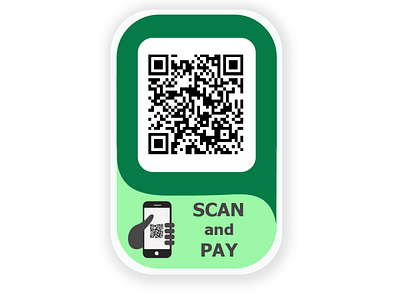 QR code for payments app art design icon illustration illustrator logo vector website