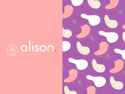 Identidade visual para Alison Cosmetcs