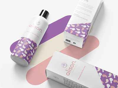 Identidade visual para Alison Cosmetcs/Embalagem branding design logo minimal minimalist typography vector