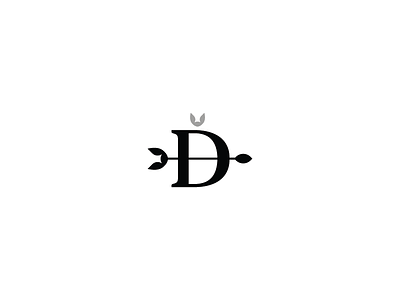 D Logos bow brand bw d identity letter logo logodesign mark minimal sign