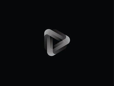 Play app app icon branding logo mark music play play logo sound video