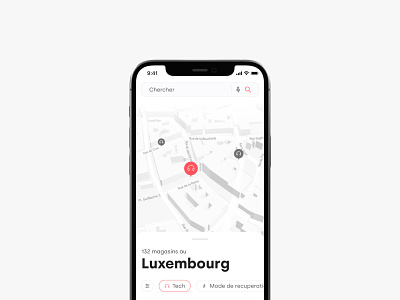 Yabe app app concept design iphne map minimal product uiux