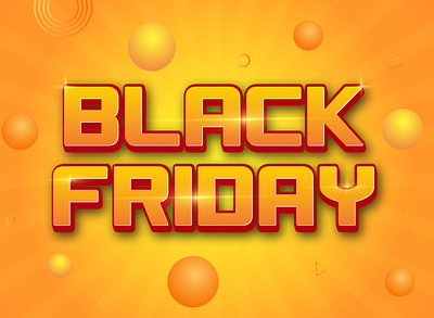 BLACK FRIDAY 3D VECTOR TEXT EFFECT 3d psd text effect 3d text 3d text effect 3d vector text effect design graphic design psd text effect