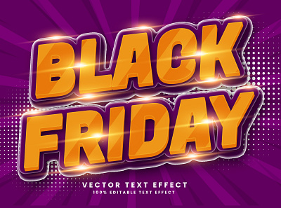 Black Friday 3D Editable Eps Text Effect 3d psd text effect 3d text 3d text effect 3d vector text effect design graphic design illustration logo psd text effect