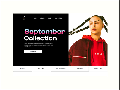 Streetwear E-Commerce Website clothing design e commerce streetwear ui