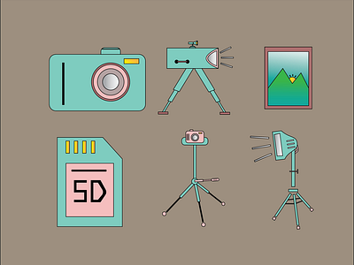 Photography Icon Set