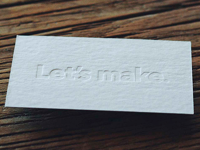 Lets Make.