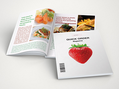 Food Magazin magazine design product catalog