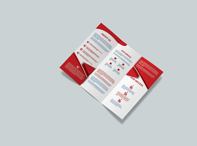 Try-Fold Brochure branding brochure design illustration