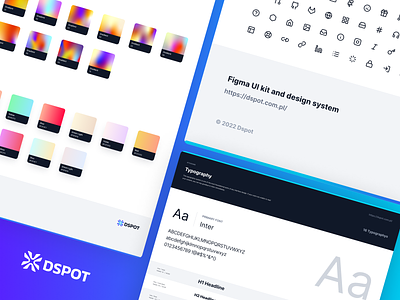 Design System - Icons/Color/Typography (Day 1) color component design design system dspot icon typography ui