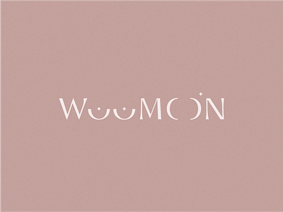 logo of women's store brand design design logo logodesign logotype minimal moon logo typography vector woman logo