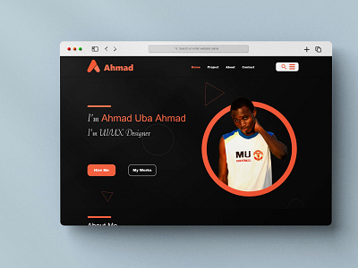 Ahmad ui website ui
