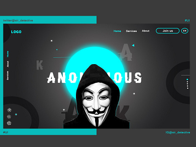 Anon 3d animation branding graphic design logo motion graphics ui