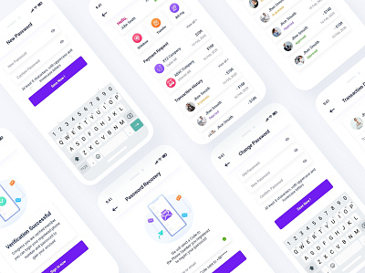 Mobile banking App UI app banking banking ios budget cards deposit finance goal mobile money payment plan psd send money template transaction ui ux wallet