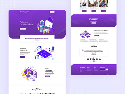 Data Intelligence Landing Page