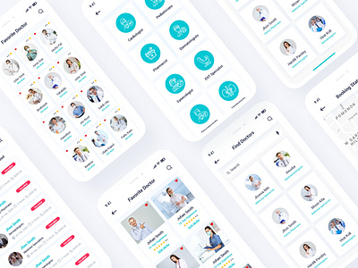 Symp – Doctor Finder Adobe XD Template