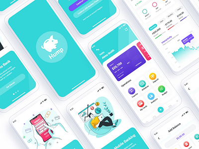Mobile Banking App UI