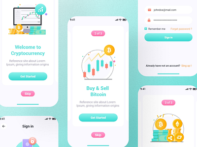 Bitex – Crypto Wallet Adobe XD Template bitcoin blockchain coin currency crypto crypto trading currency exchange ethereum finance ico mobile app share market ui desing uiux ux design wallet