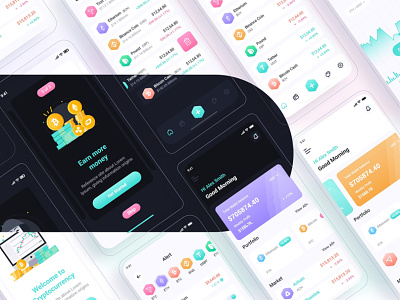 Bitex – Crypto Wallet Mobile App UI Kits app bitcoin blockchain coin currency crypto crypto trading cryptocurrency currency exchange digital currency ethereum finance ico ico agency mining mobile app payment share market ui design ux design