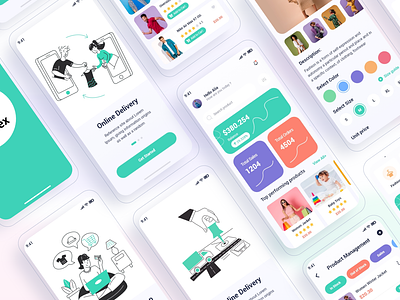 Shopex – eCommerce Mobile App UI Template