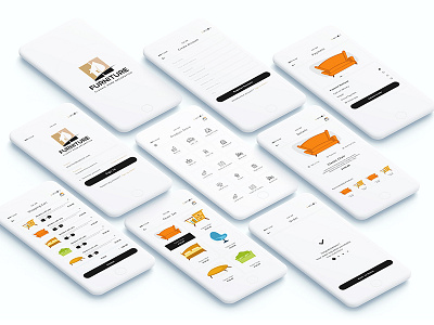 Furniture / Home Decoration Mobile App UI decoration furniture home mobile ui ux