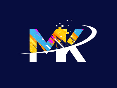 MK Logo Concept concept logo mk