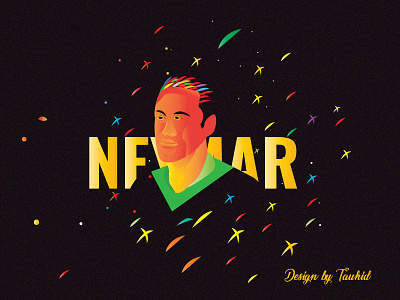 Neymar Jr. Illustration 2018 brazil cup fifa illustration jr neymar rusia world