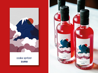 Ozaka Spritzer Label