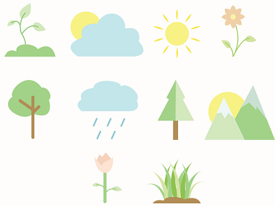 Nature icons icons icons pack iconset