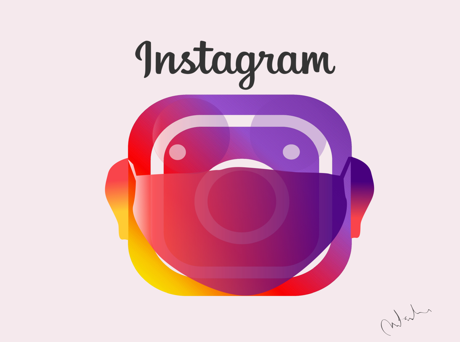 instagramlogo mask by mitali karwade on Dribbble