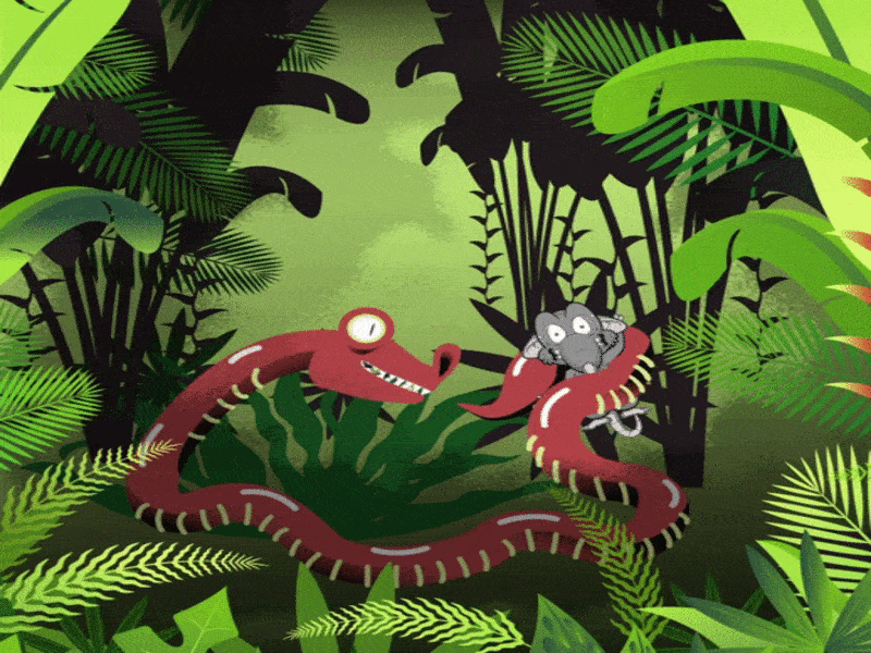 Help Amazonian Forest 2d animation animation art design flat illustration minimal motion design motion graphics vector