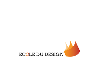 Logo test branding design ecole ecole du design illustration school school logo