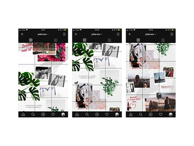 Instagram part II creation instagram instagram post instagram template post post instagram redesign reseaux sociaux socialmedia