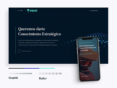 LeQuiz - Corporate Website Redesign