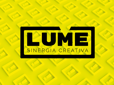 LUME Sinergia Creativa - Logo branding flat italy logo minimal