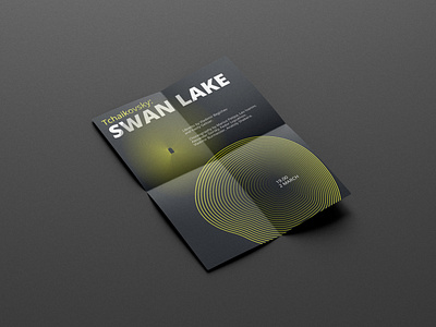 swan lake poster design